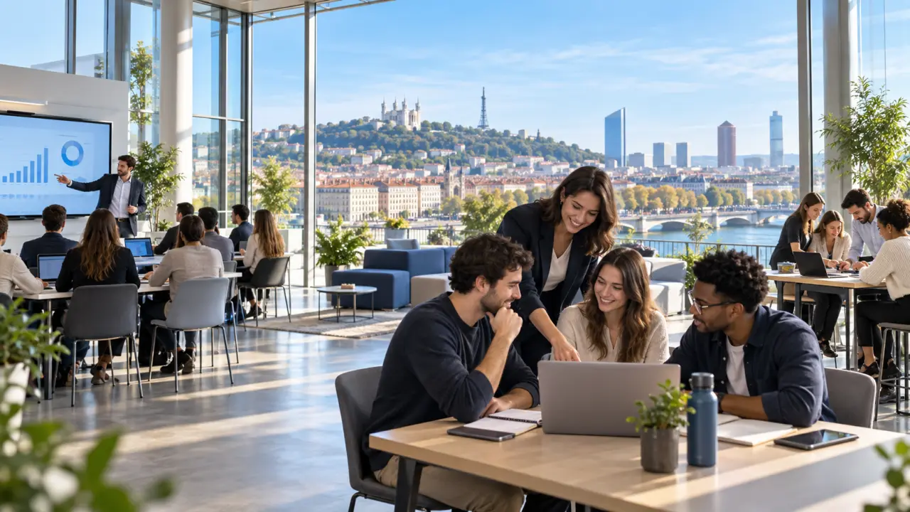 Formation management web à Lyon : choisissez entre diplôme, alternance et format court
