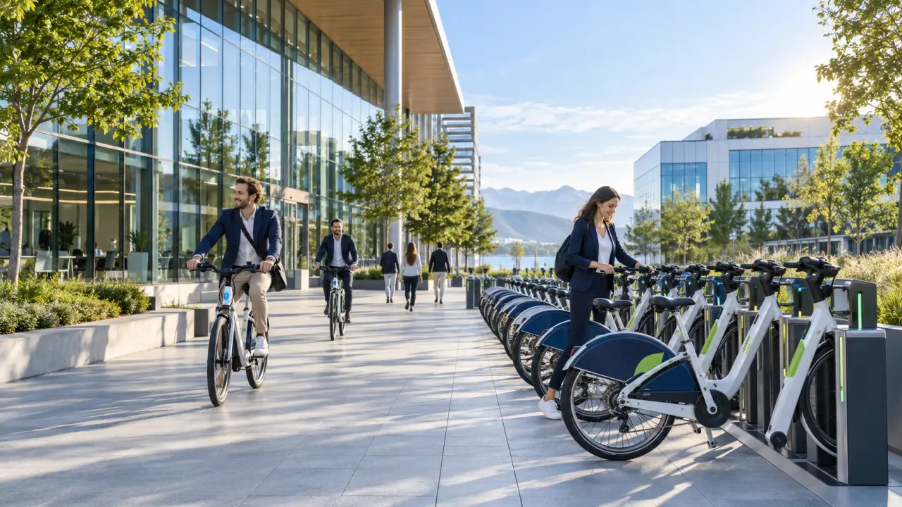 Gestion de flotte vélo en entreprise : des vélos disponibles, pas des antivols vides